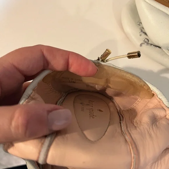 Kate Spade mint Just Married foldable flats size 10 - Picture 6 of 7